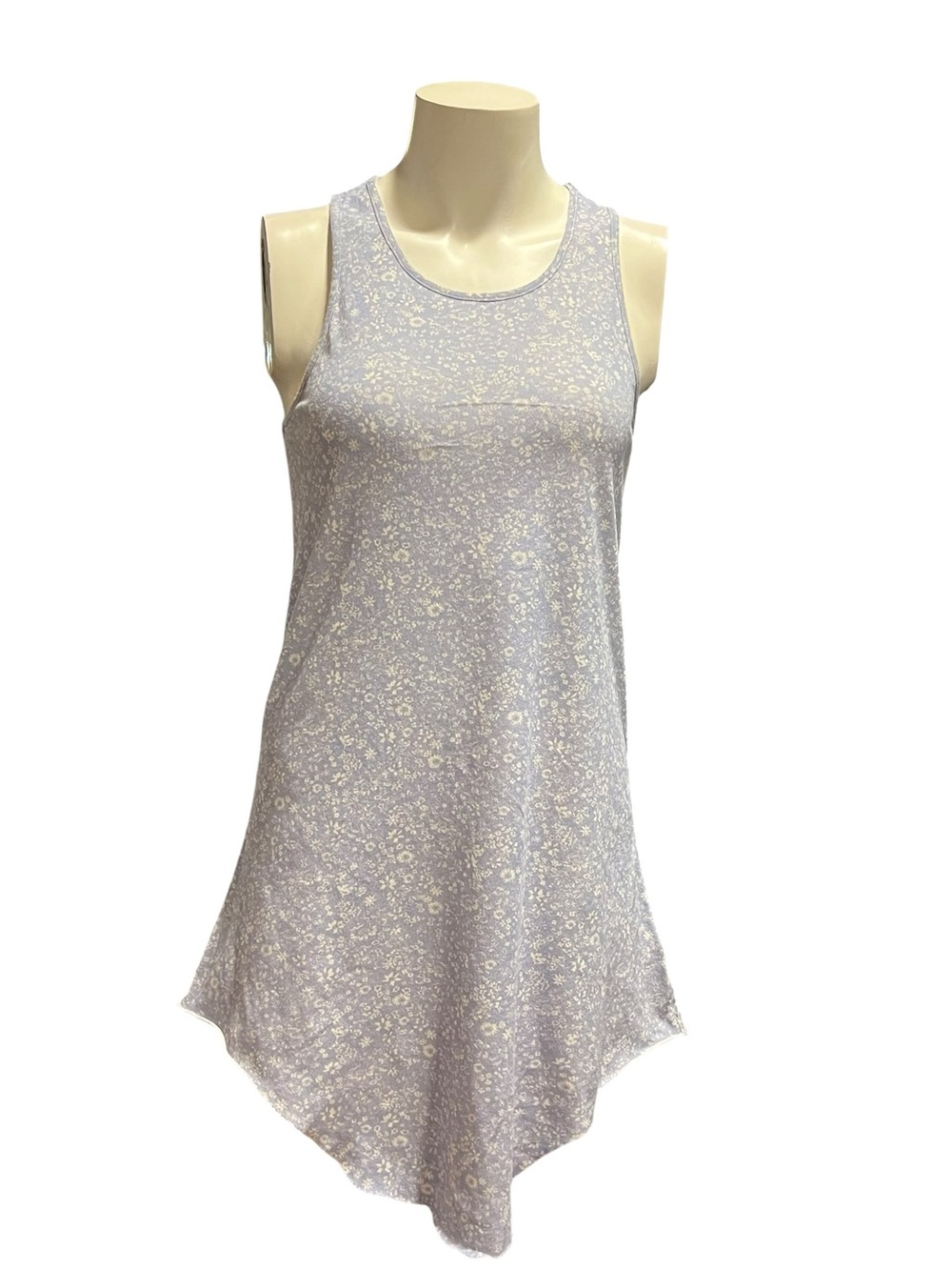 Frank & Eileen Lavender Floral Tank Tee